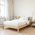 Scandinavian Wooden Bed - Single – Luxlighting