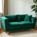 Velvet Mid-Century Sofa – Luxlighting
