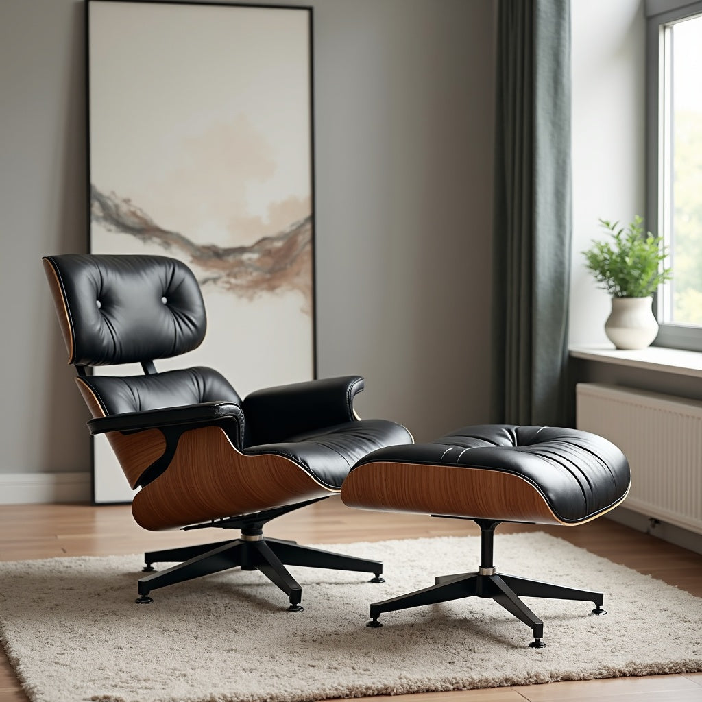 Eames-Style Lounge Chair – Luxlighting