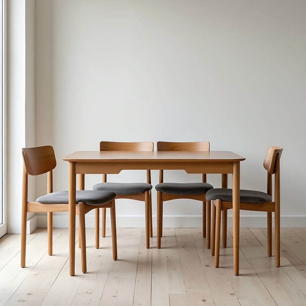 Scandinavian Dining Chair - Set of 4 – Luxlighting