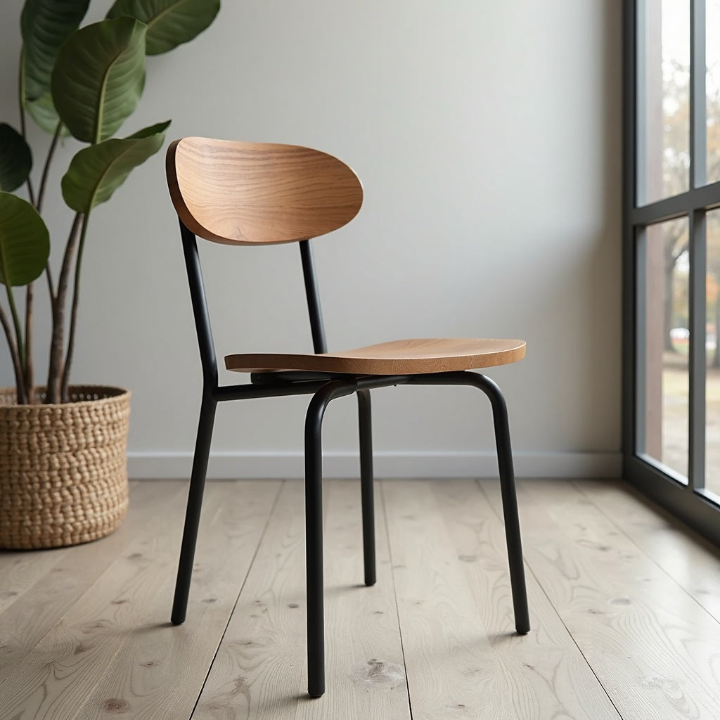Industrial Metal Frame Chair – Luxlighting